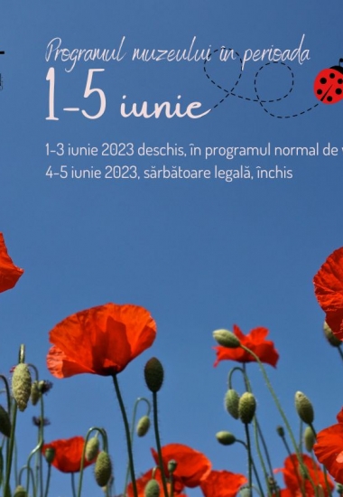 Programul muzeului la Sinaia și Tescani în perioada1-5 iunie 2023